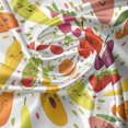 thumbnail image 5 of Ambesonne Fruits Window Valance, Banana Smile Theme, 54" X 18", Multicolor, 5 of 5