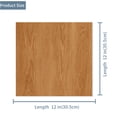 thumbnail image 6 of DEWOO 10 Sheet PVC Flooring 12 x 12 Inch Peel and Stick Floor Tile Waterproof Wood Flooring Tile Self Adhesive PVC Floor Tiles Sticky Laminate Flooring Stick on Kitchen Basement RV, 6 of 15