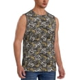 thumbnail image 2 of Fotbe Hockey1 Men's Camiseta sin Mangas Estampada para Hombres, Playera Casual para Gimnasio, Entrenamiento, Playa-Large, 2 of 7