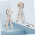 thumbnail image 4 of DEEPCRAFF 1Set Plated Silver Metal Lid Support Hinge for Outdoor Cabinet Durable Adjustable Rod, 4 of 8