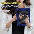 thumbnail image 3 of 3in1 Rotating Stand Case for Xiaomi Redmi Pad 10.6 inch Released 2022 with Hand/Shoulder Strap, Shockproof Rugged, Red, 3 of 7
