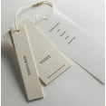 thumbnail image 4 of 1000 Pcs Cotton Hang Tag String Snap Lock Pin Loop Fastener Hook Ties Clothing Price Tag String Hanging Rope Lanyard Cord-Sample-Sample, 4 of 4