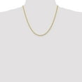 thumbnail image 4 of Primal Gold 10 Karat Yellow Gold 2.75mm Diamond-cut Quadruple Rope Chain, 4 of 4