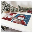 thumbnail image 4 of Mistaha Christmas Tree Placemats Christmas Place Mats Dining Decor Heat-Resistant Christmas Table Mats Washable Place, 4 of 8