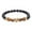 Rose Gold, variant on Weloille Natural Eye Volcanic Stone Bracelet Leopard Micro Inlaid Zircon Men's Anxiety Bracelet Bracelet