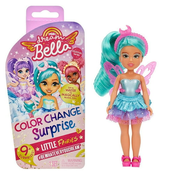 MGA's Dream Bella™ Color Change Surprise™ Little Fairies™ Celestial Series Doll- DreamBella™ Moon Inspired Mini Fashion Doll