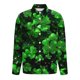 thumbnail image 5 of TaTaai Women's St. Patrick's Day Printed Satin Long Sleeve Shirt Ladies Lapel Button Down Blouse Casual Loose Satin Top for Daily Party Work Vacation Spring Winter Wear Gift, 5 of 5