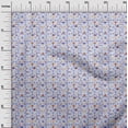 thumbnail image 3 of oneOone Silk Tabby Medium Purple Fabric Beach Craft Projects Decor Fabric Printed By The Yard 42 Inch Wide, 3 of 4