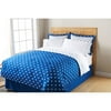 Mainstays Ms Dot Bnb Microfbr Blue Eclipse Full