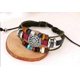 thumbnail image 4 of Pulsera de cuentas bohemia vintage brillar estilo punk tribal étnico retro, 4 of 5