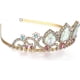 thumbnail image 2 of Girls Birthday Gift Rapunzel Tiara Aurora Borealis Stone Sparkle Gold Crown Halloween Princess Tangled Costume Jewelry, 2 of 5