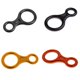 thumbnail image 1 of 4 Piezas 8 Forma Escalada En Roca Rappel Abseil Cuerda Descender Belay Device 35KN, 1 of 9