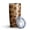 White-1, variant on Leopard Print 20oz Coffee Tavel Tumblers, Stainless Steel Mobile Tumbler, Vacuum Insulated Coffee Mug with Lid, Spill-Proof Travel Cup for Hot & Cold Drinks