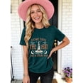 thumbnail image 4 of Halloween Shirts Womens Witch Tshirts Salem 1692 They Missed One Shirt Spooky Tee Tops, 4 of 5