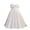 White, variant on Fozruso Girls' Casual Dress Girls' Party Dress With Satin Bodice Sleeveless Bow Detail Wedding Birthday Dress,8-9 Years