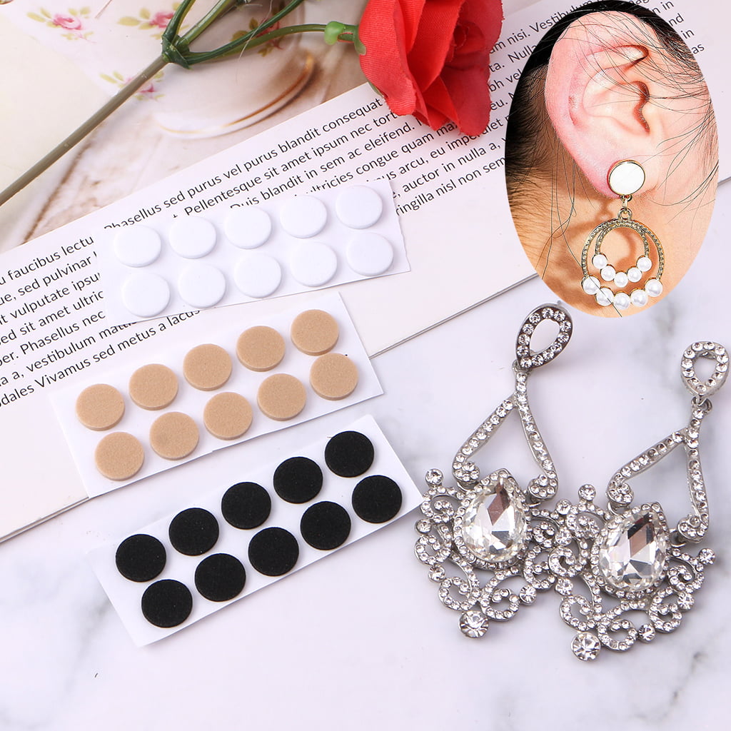 1 Set Invisible Lifter Earring Stabilizer Waterproof Support Large  Heavy-duty Earring Lifting Sticker Anti-sagging FOR Pad