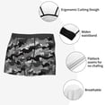 thumbnail image 3 of Fotbe Horse Silhouette Calzoncillos Tipo Boxer con Bolsa de Soporte Total para Hombre, X-Temp Fresco, Transpirable y de Secado Rápido-Medium, 3 of 5