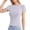 Light Purple, variant on Daznico Women's Slim Fit Workout Tee, Short Sleeve Round Neck Stretch Top for Yoga, Casual & Daily Wear,S