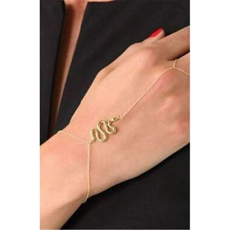 ON SALE - Snake Chains Body Jewelry Bracelet Yellow