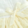 thumbnail image 6 of Bagilaanoe Newborn Baby Girl Party Dress Short Sleeve A-line Princess Dresses 6M 12M 18M 24M Infant Patchwork Tulle Skirt, 6 of 8