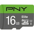 thumbnail image 2 of Pny P SDU16U185EL GE 16GB Elite UHS I microSDHC Memory Card, 2 of 5