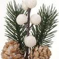 thumbnail image 4 of CTIRCHIU 10Pcs Artificial Berry Stems Holiday Greenery Stems For Christmas Decor Home Decoration Winter, 4 of 7
