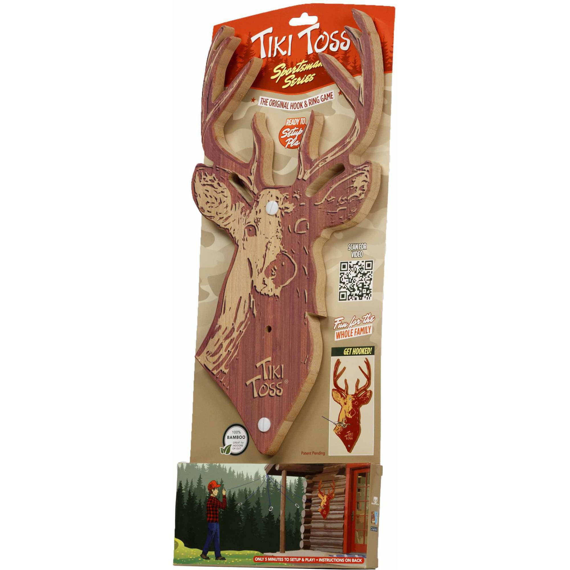 Tiki Toss Sportsman Series, Buck by Mellow Militia LLC