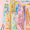 thumbnail image 3 of GiLiling 5-in-1 Premium Pencil Set, Stationery Supplies with Rulers, Pencils, Erasers,Sharpener,Color Pencil Set,Birthday Reward Holiday Gifts, Writing Instrument Office Stationery, 3 of 7