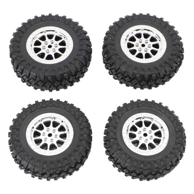 Pneus de Voiture RC Télécommande Roue de Camion Caoutchouc Traction Améliorée pour Voitures MN82 LC79
