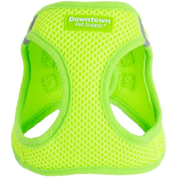 Downtown Pet Supply Step In Dog Harness For Small Dogs No Pull, XX-Small, Atomic Yellow