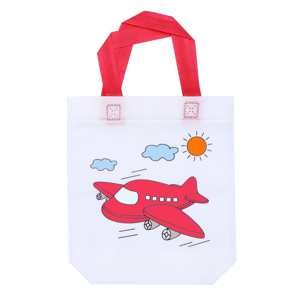 Diy Graffiti Bag Without Coloring Marker Carnival Animal Art Party Goodie  Bags For Kids Eco Reusable Mini Non-Woven Shopping Bag