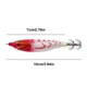 thumbnail image 4 of Señuelo Pesca Luminoso Anzuelos Calamar Anzuelo Artificial Cebos Jigging () Rojo, 4 of 4