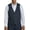 BLUE, variant on Synrgy by DXL Men's Big and Tall  Men's Big & Tall Performance Melange Suit Vest, Blue, 4XLT 4XLT