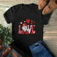 thumbnail image 1 of Blouse d'Été Grande Taille à Manches Courtes pour Femmes, Décontractée, Imprimée, Manches Courtes, Col Rond, T-Shirt Ample, Hauts Blouse, T-Shirt à Col en V pour Femmes en Liquidation, 1 of 3