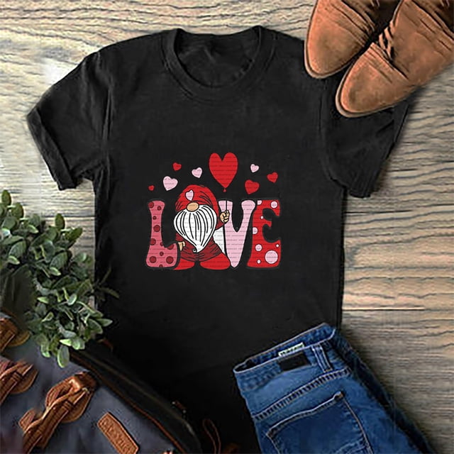 Blouse d'Été Grande Taille à Manches Courtes pour Femmes, Décontractée, Imprimée, Manches Courtes, Col Rond, T-Shirt Ample, Hauts Blouse, T-Shirt à Col en V pour Femmes en Liquidation