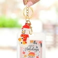 thumbnail image 4 of LIYUNMIAO Christmas Key Chain Lanyard ID Holder (2pcs), 4 of 6