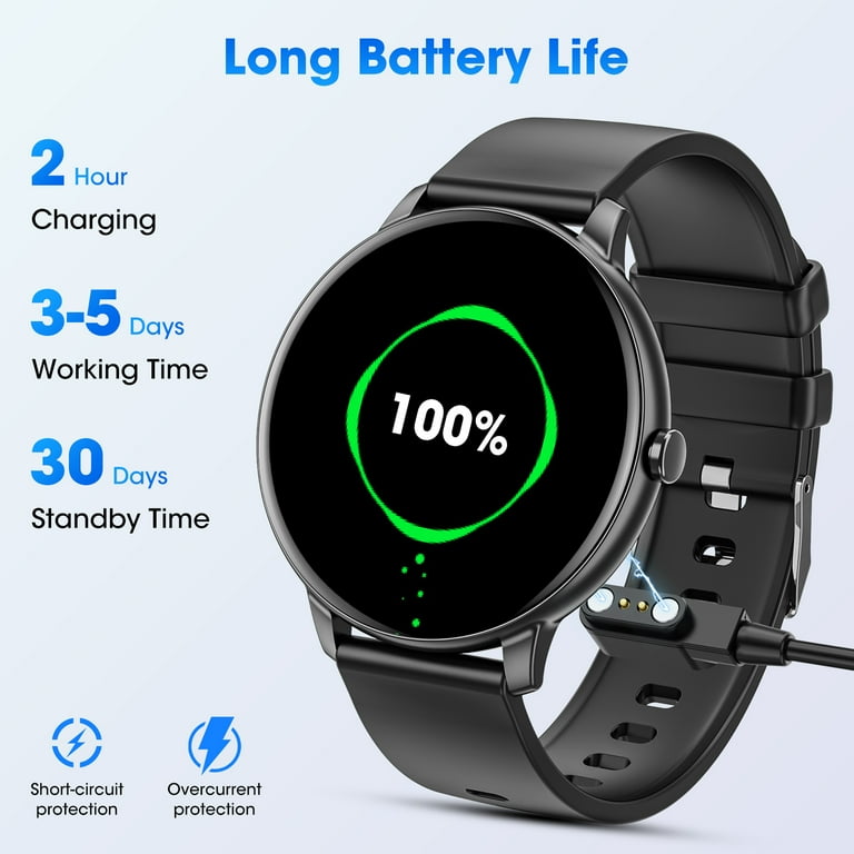 Smartwatch circular ip67 negro hotsell