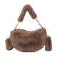 thumbnail image 1 of Bolso Mano Invierno Suave Cruzado para Mujer Felpa Con Viajes, 1 of 9