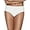 White/Oatmeal Heather/Soft Taupe, variant on Hanes Ultimate™ Cool Comfort™ Women's Low Rise Brief 4-Pack White/Oatmeal Heather/Soft Taupe 9