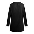 thumbnail image 7 of HWRETIE Fashion Women Solid Loose Long Sleeve Cardigan Coat,Blouse Lightweight Open Front Sweater Jacket Casual Layering Top for Women, 7 of 7