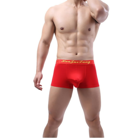 Mens Underwear Clearance Men's Fashion Men's Underwear Boxer Shorts Sexy Breathable