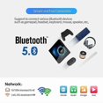 thumbnail image 2 of Android TV Box 4GB RAM 32 ROM Quad-Core 64-bit ARM 2.4G/5G H.265-black, 2 of 5