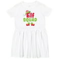 thumbnail image 3 of Inktastic Christmas Elf Squad Girls Toddler Dress, 3 of 5