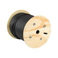 thumbnail image 4 of Monoprice Cat6A Ethernet Bulk Cable - 1000 Feet - Black | Network Internet Cord - Solid, 550Mhz, FTP, CMR, Pure Bare Copper Wire, 10G, 23AWG, No Logo, 4 of 6