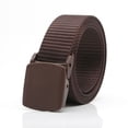 thumbnail image 2 of Cinturón deportivo táctico para exteriores, cinturón de lona para hombres y mujeres, cinturón antialérgico de plástico de secado rápido, 2 of 6
