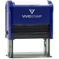 thumbnail image 2 of Original Self Inking Rubber Stamp (Blue Ink) - Medium, 2 of 5