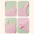 thumbnail image 6 of UACY Girls Cotton Undershirt Round Neck Sleeveless Tank Tops for Kids Lightweight Fashion Summer Sport Wear (Pink, 9-10 Years), 6 of 9