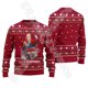 thumbnail image 3 of Suéter feo de invierno retro vintage con grafiti de Papá Noel para Halloween, Navidad, estampado 3D, estilo Harajuku, informal, divertido, de manga larga, talla L, 3 of 5