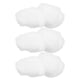 thumbnail image 1 of 3 colgantes de nube simulada para decoración de bodas, color blanco, 1 of 3