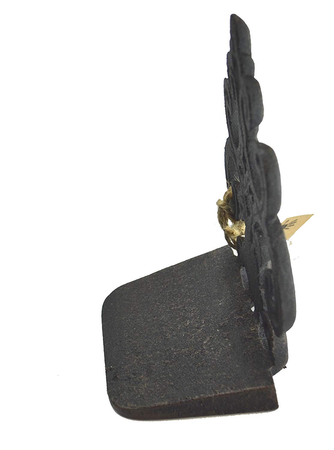 Lulu Decor, Cast Iron Fleur De Lis Door Stop, Door Stopper in Antique Black Finish, Beautiful and Useful Product (1)